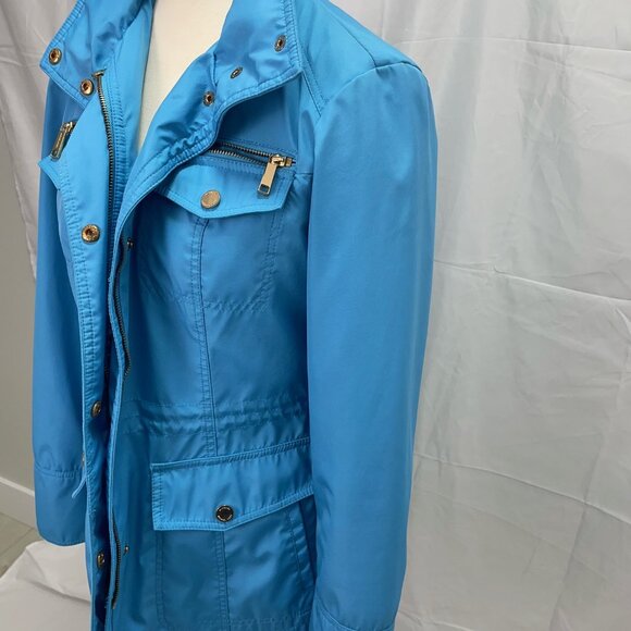 MICHAEL KORS blue jacket for women stylish luxuries designer elegant - Picture 6 of 8